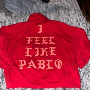 Kanye West Pablo Tour Hoodie - Size: 2X